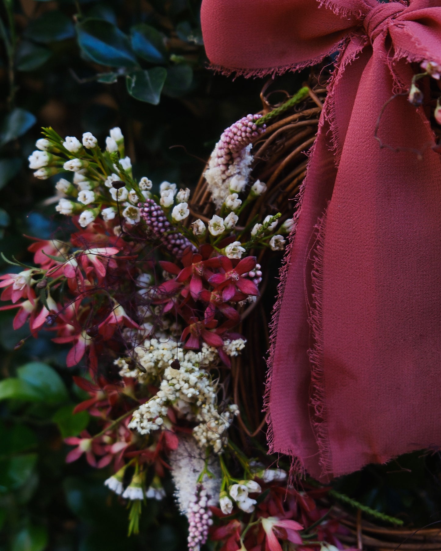 Handmade Wreath 01 - Christmas Bush
