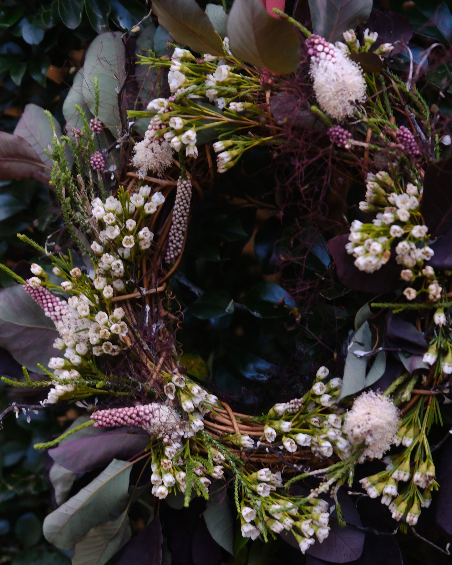 Handmade Wreath 03 - Smoke Bush
