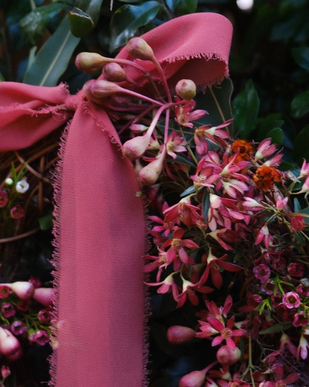 Handmade Wreath 02 - Pink Flowering Gum